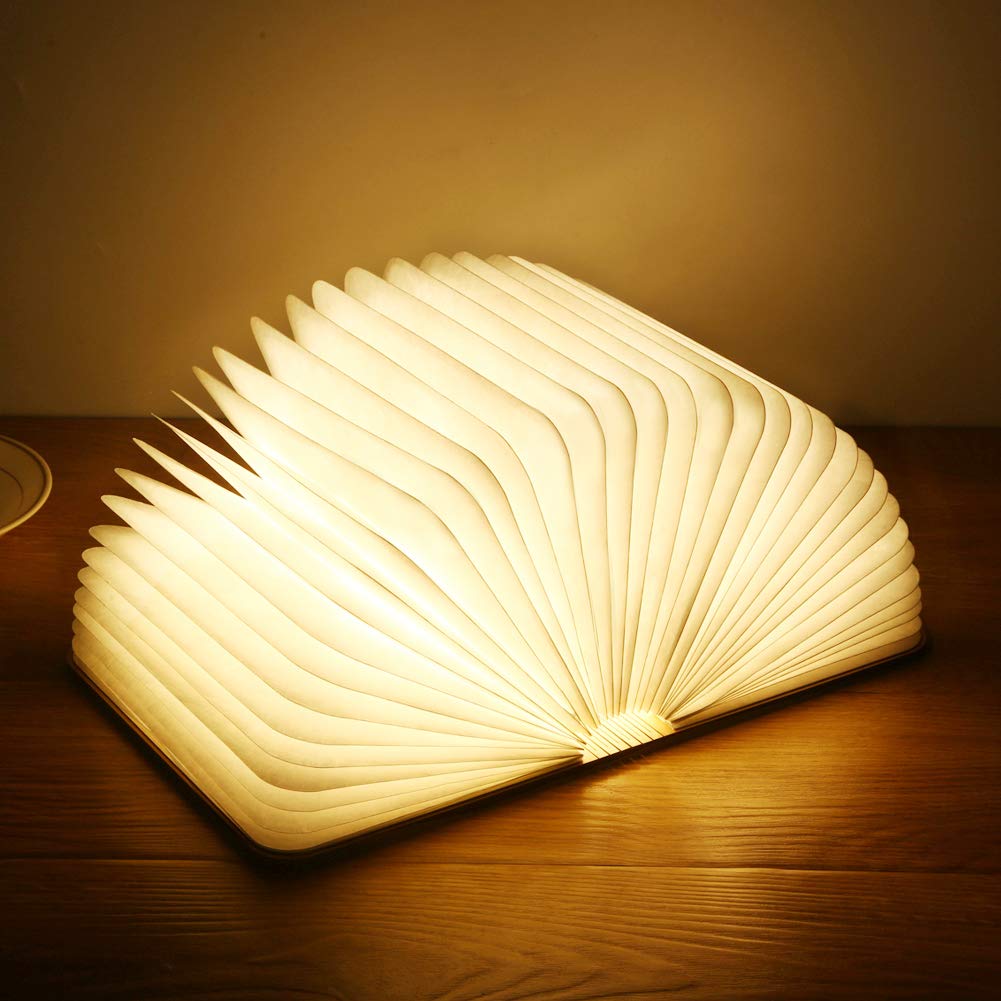 Libro LED Decorativo RGB Recargable